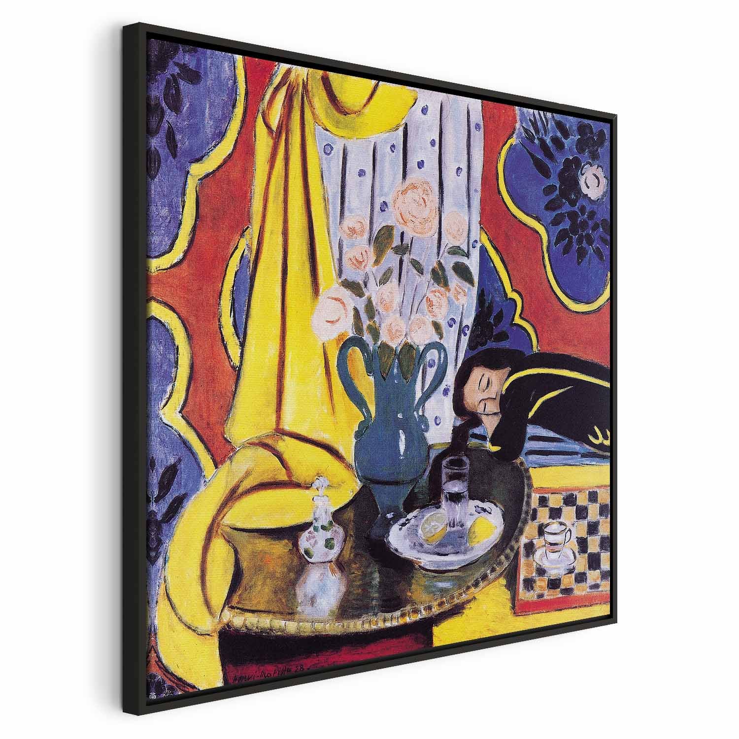 Henri Matisse Harmony in Yellow Classic Canvas Print
