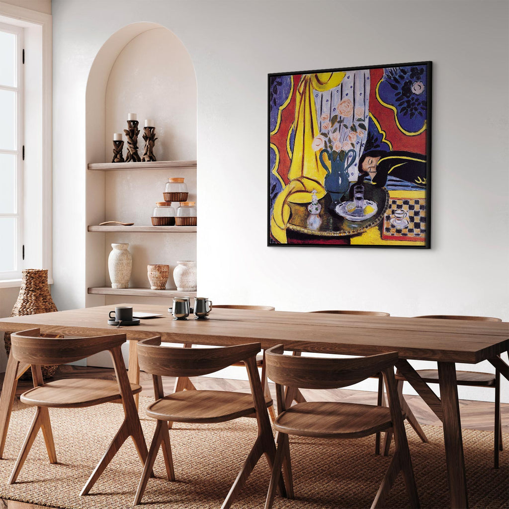 Henri Matisse Harmony in Yellow Classic Canvas Print