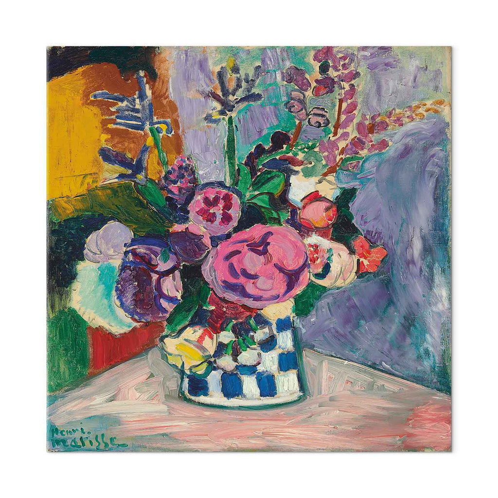 Matisse Peonies Floral Canvas Print