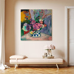 Matisse Peonies Floral Canvas Print