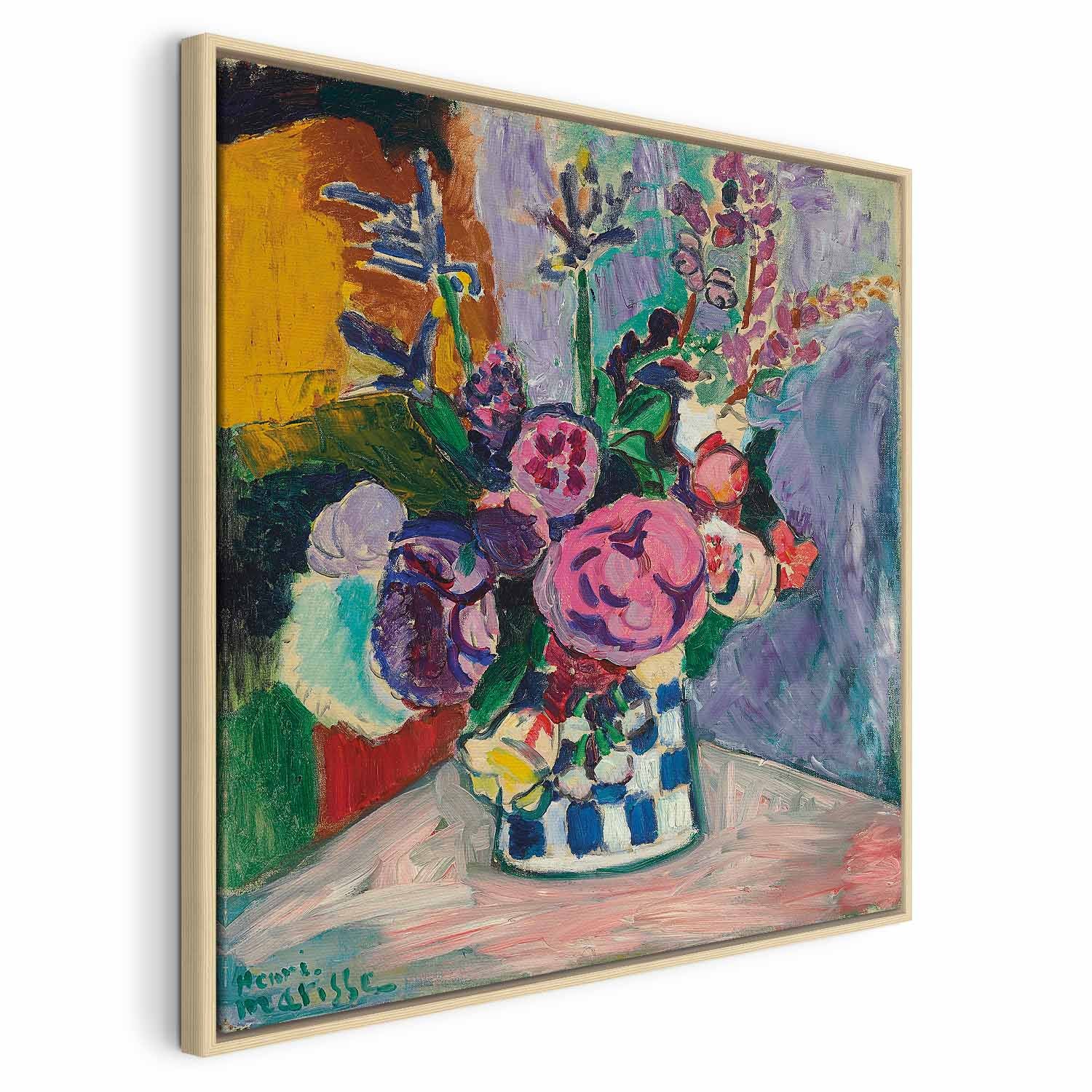 Matisse Peonies Floral Canvas Print