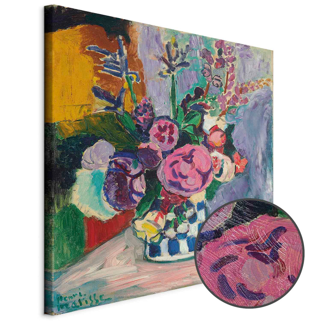 Matisse Peonies Floral Canvas Print