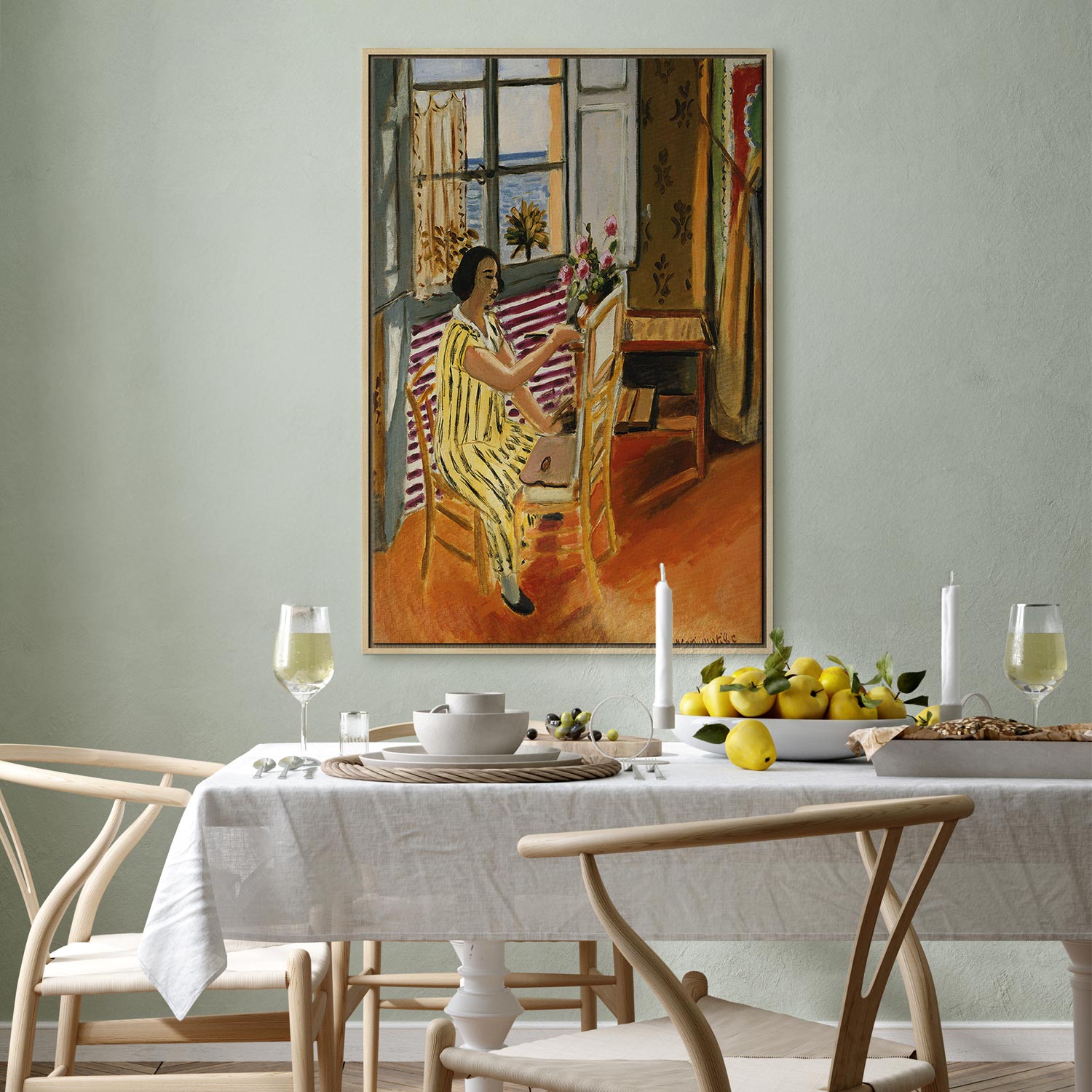 Henri Matisse Morning Session Classic Canvas Print