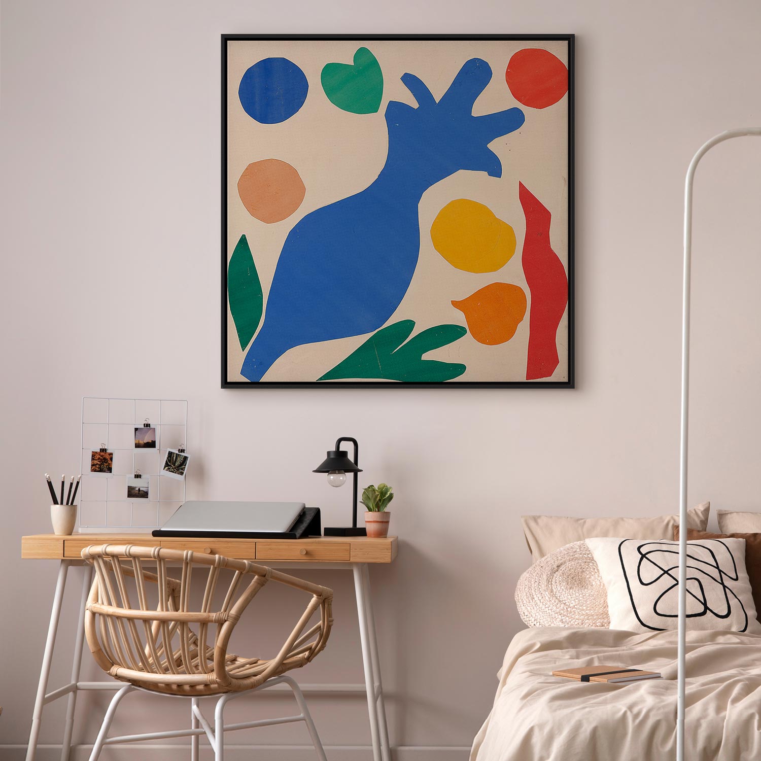 Wild Poppies Floral Canvas Print