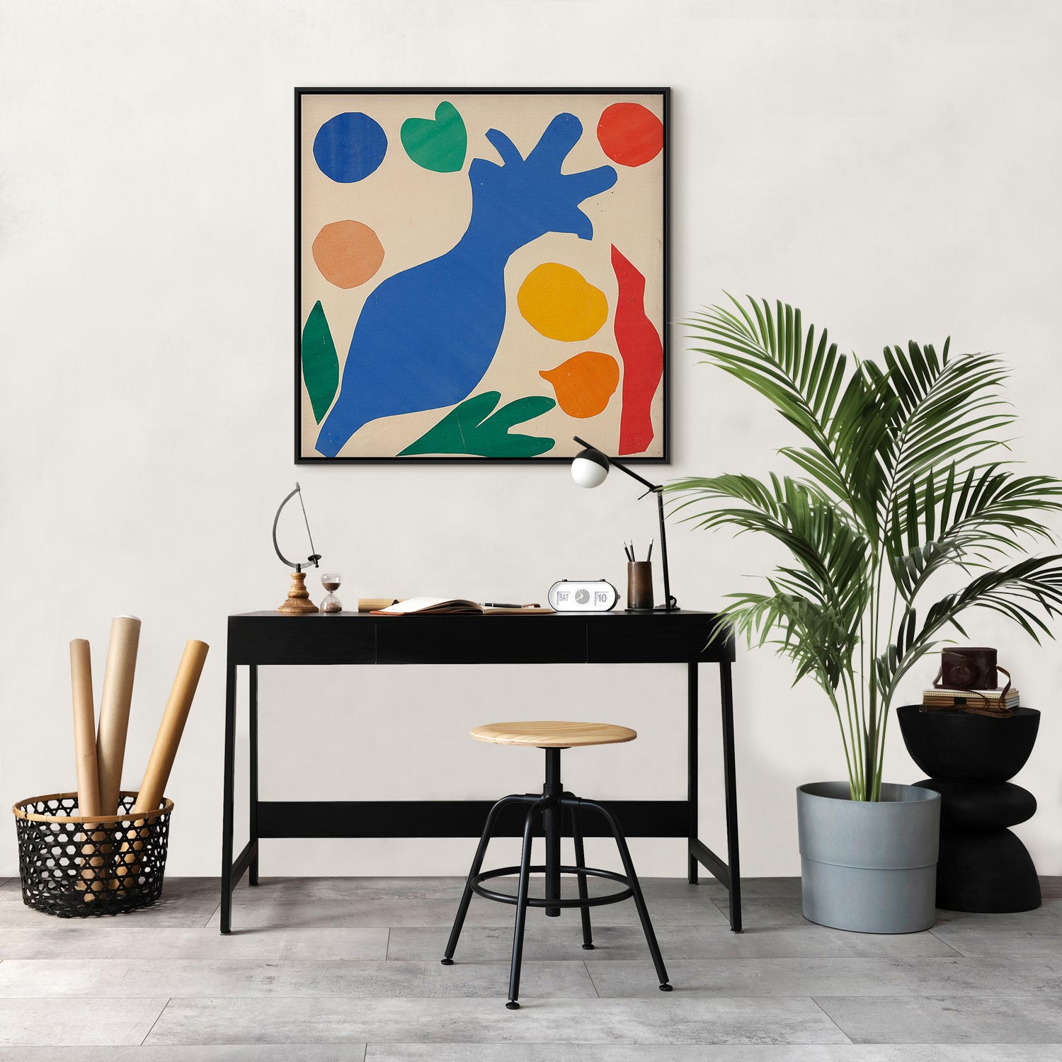 Wild Poppies Floral Canvas Print