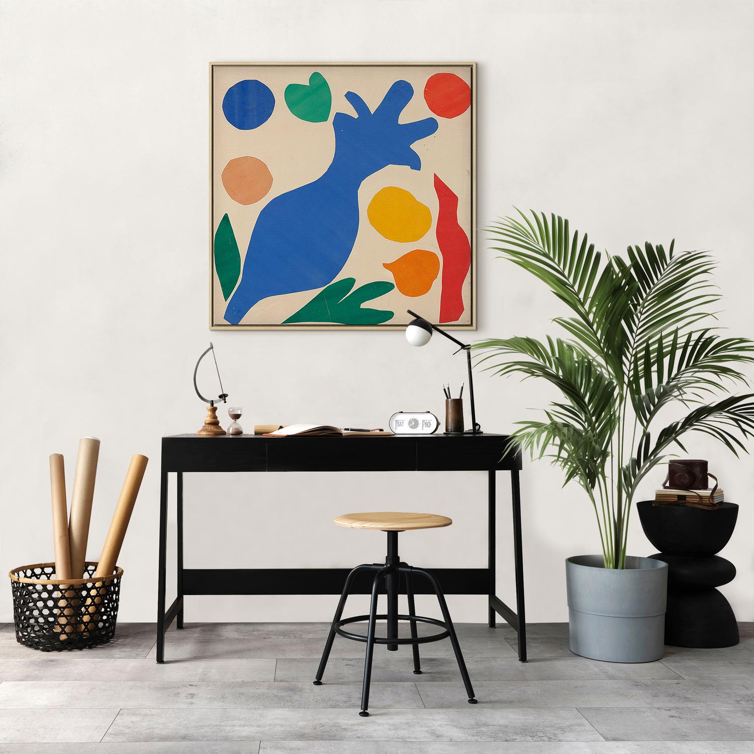 Wild Poppies Floral Canvas Print