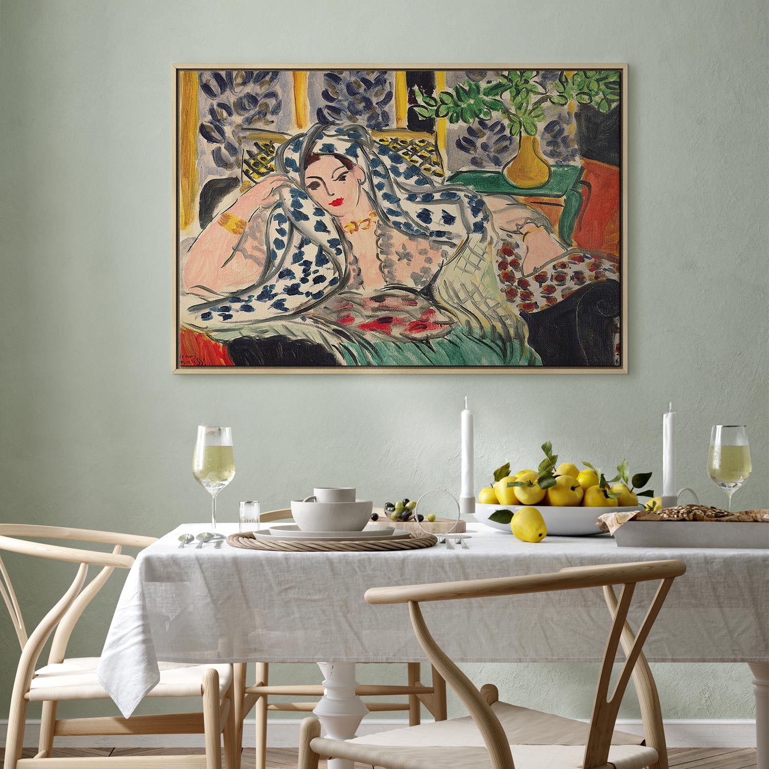 Matisse Odalisque Classic Canvas Print