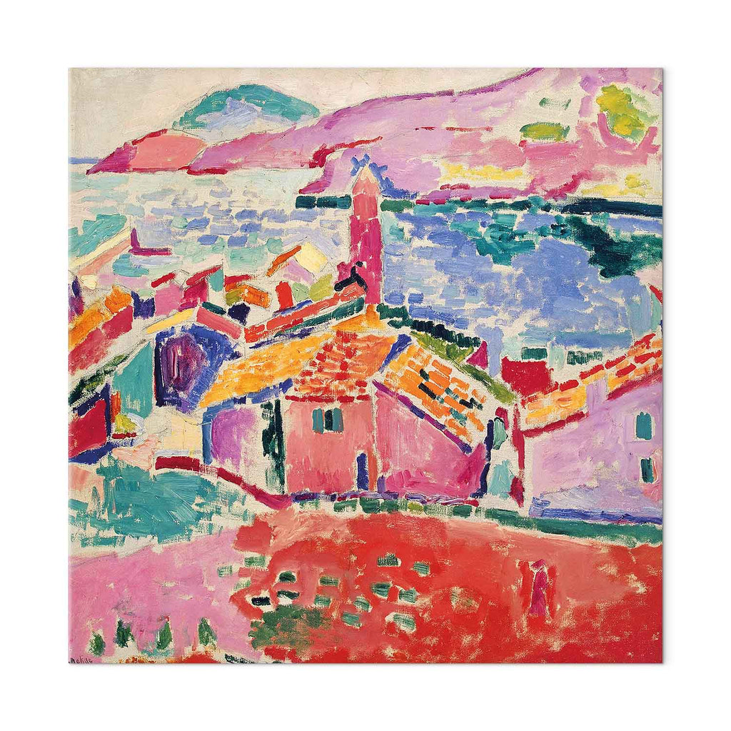 Collioure Harbor Fauvist Canvas Print