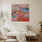 Collioure Harbor Fauvist Canvas Print