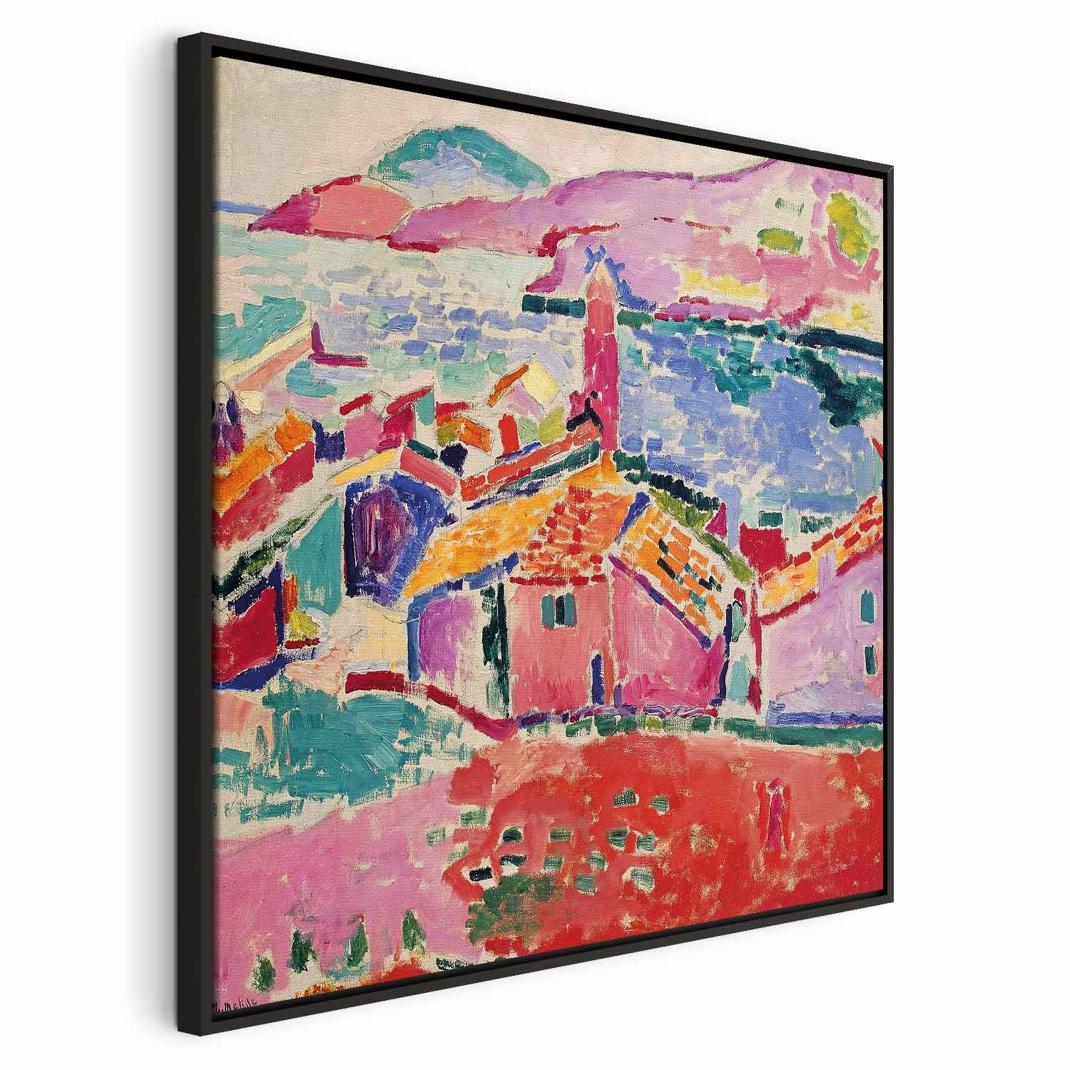 Collioure Harbor Fauvist Canvas Print