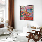 Collioure Harbor Fauvist Canvas Print