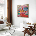 Collioure Harbor Fauvist Canvas Print