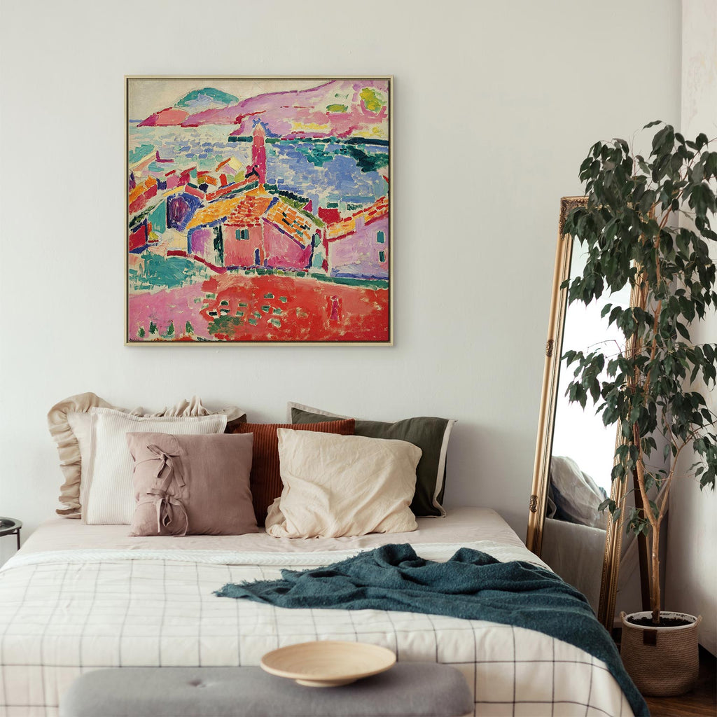 Collioure Harbor Fauvist Canvas Print