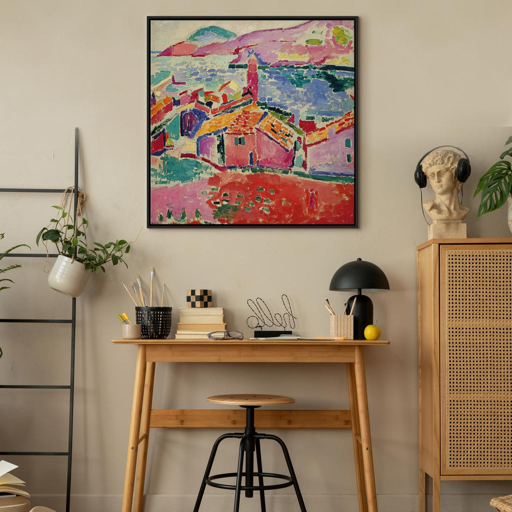 Collioure Harbor Fauvist Canvas Print