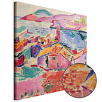 Collioure Harbor Fauvist Canvas Print
