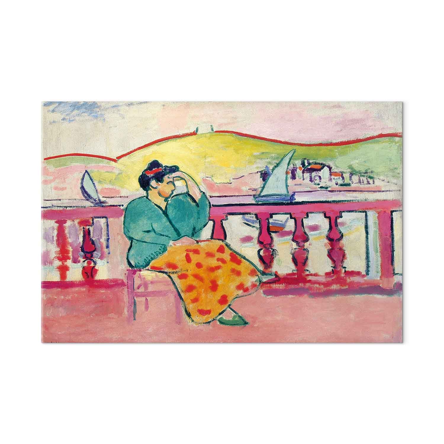 Matisse Woman on the Terrace Classic Canvas Print