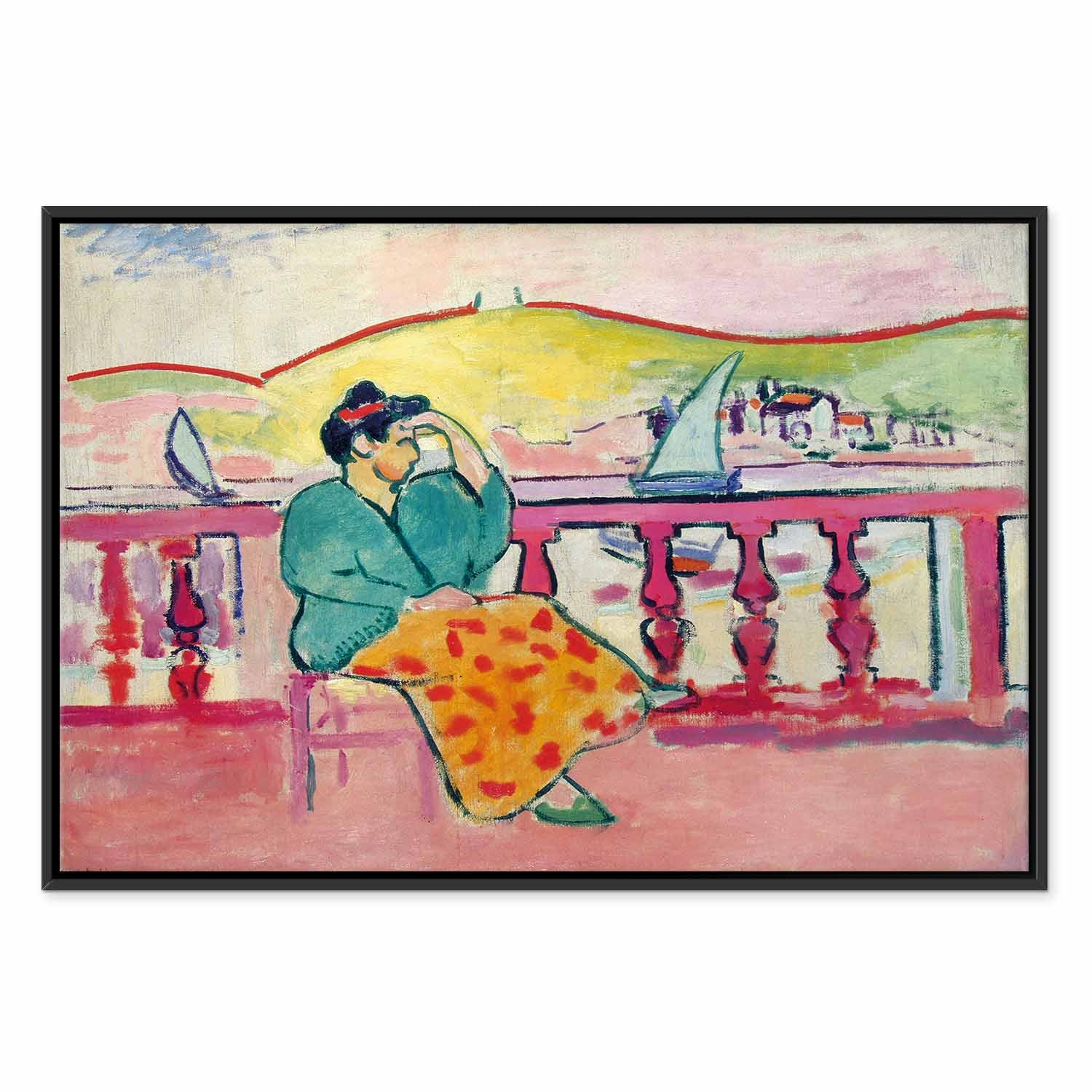 Matisse Woman on the Terrace Classic Canvas Print