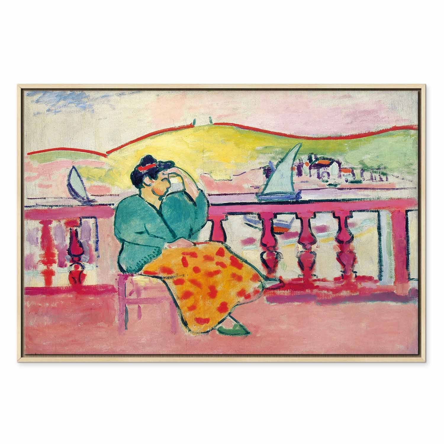 Matisse Woman on the Terrace Classic Canvas Print