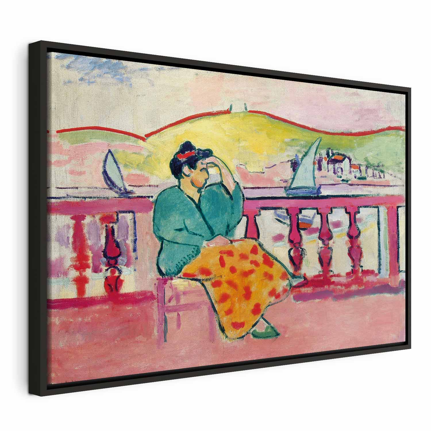 Matisse Woman on the Terrace Classic Canvas Print