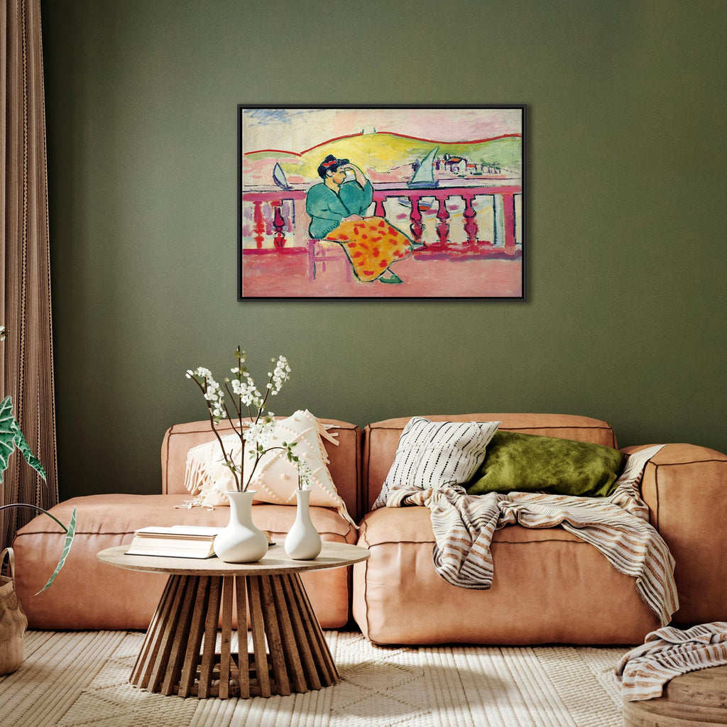 Matisse Woman on the Terrace Classic Canvas Print