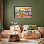 Matisse Woman on the Terrace Classic Canvas Print