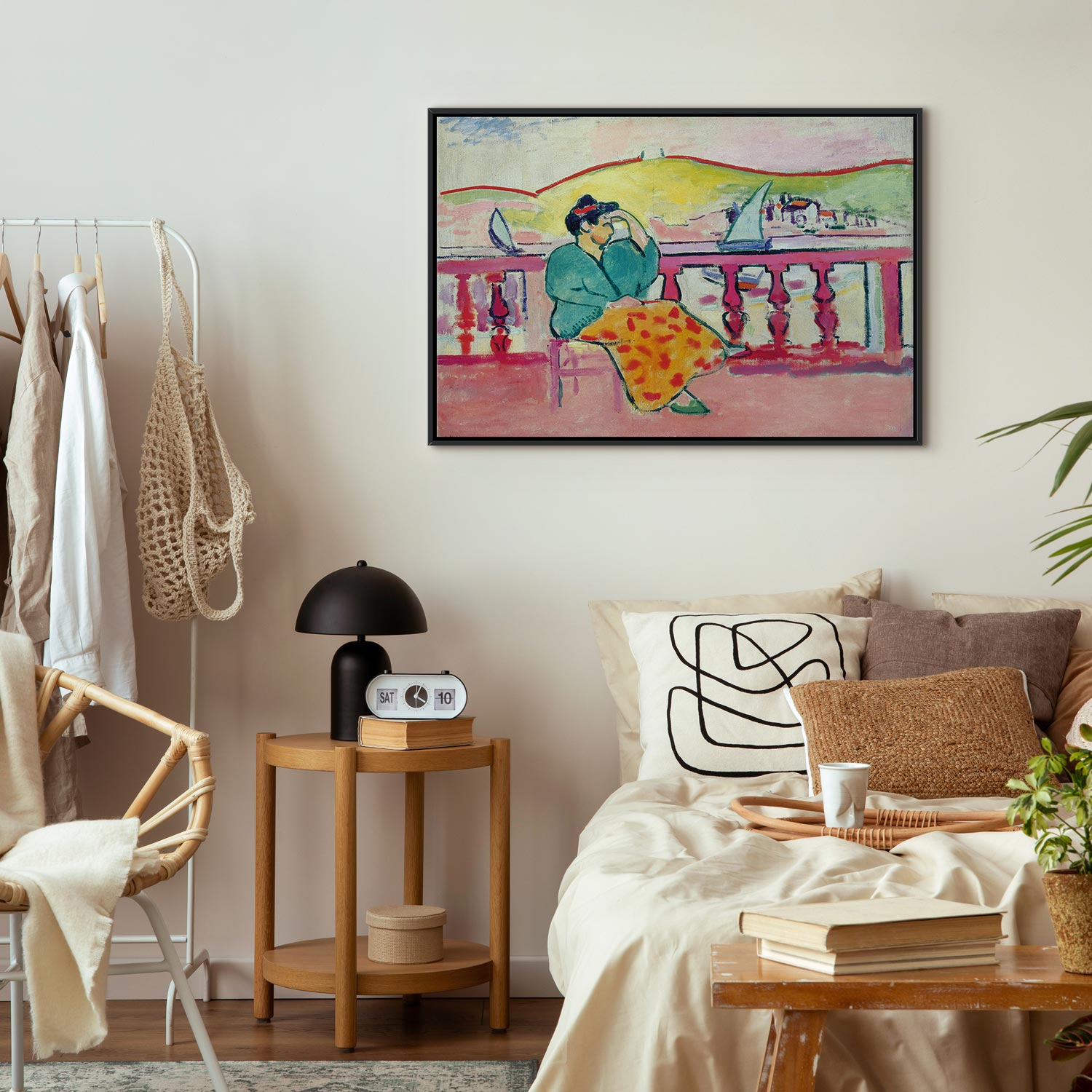 Matisse Woman on the Terrace Classic Canvas Print