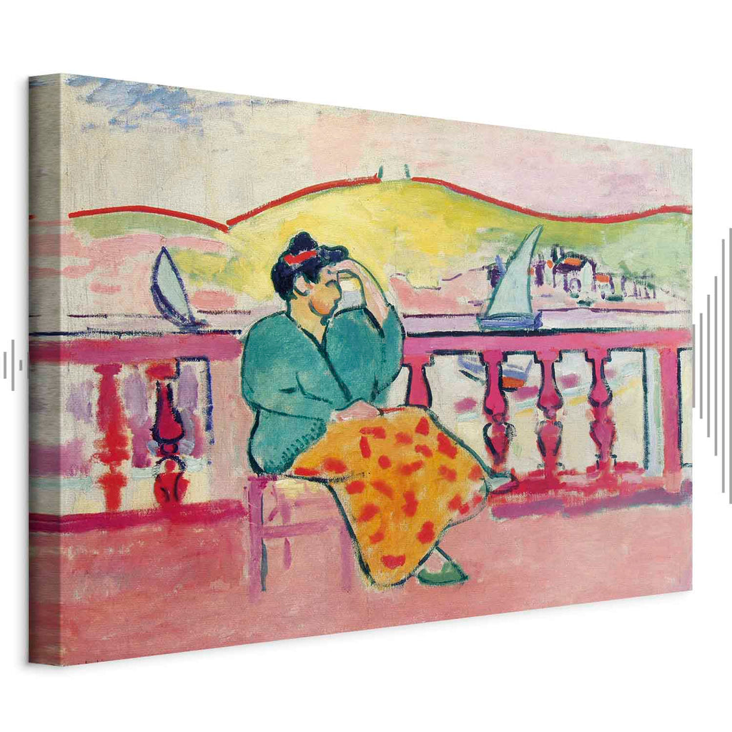 Matisse Woman on the Terrace Classic Canvas Print