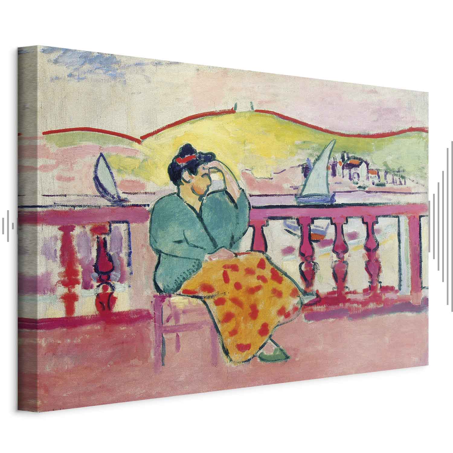 Matisse Woman on the Terrace Classic Canvas Print