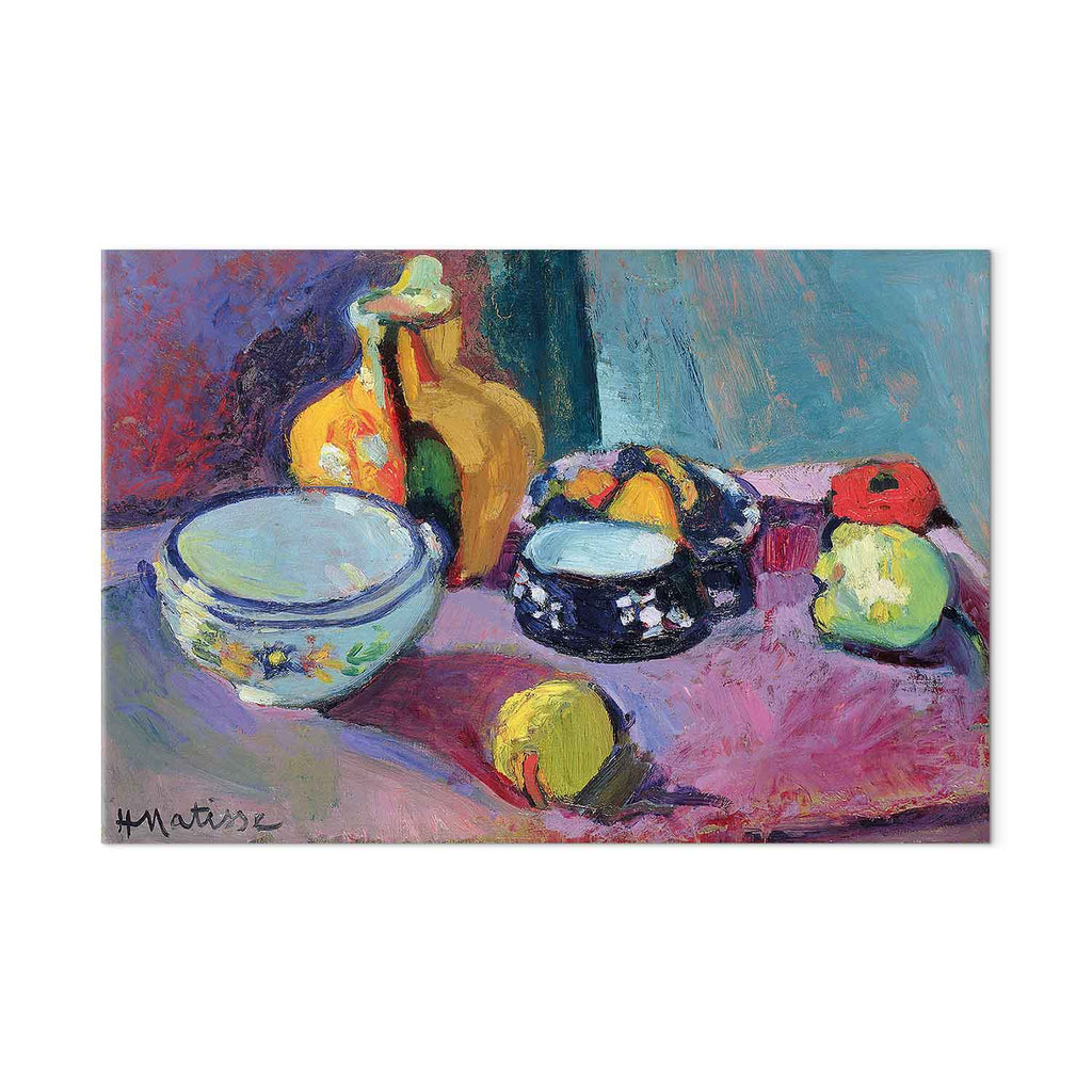 Henri Matisse Dishes and Fruit Classic Canvas Print