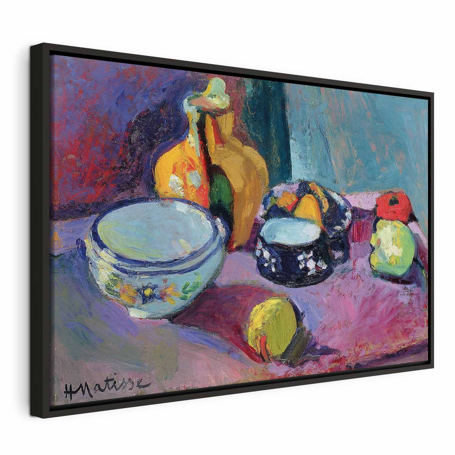 Henri Matisse Dishes and Fruit Classic Canvas Print