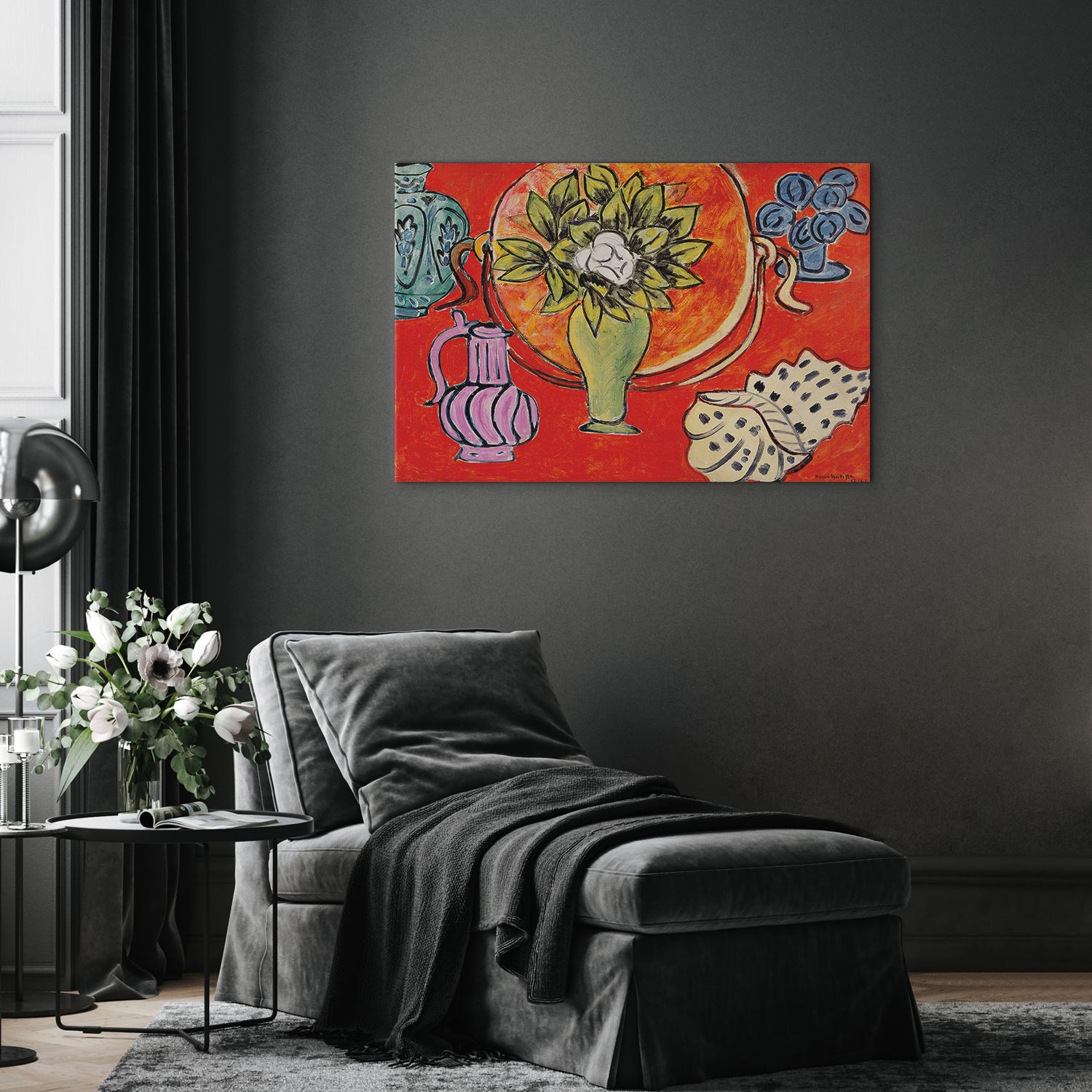 Matisse Magnolia Still Life Classic Canvas Print