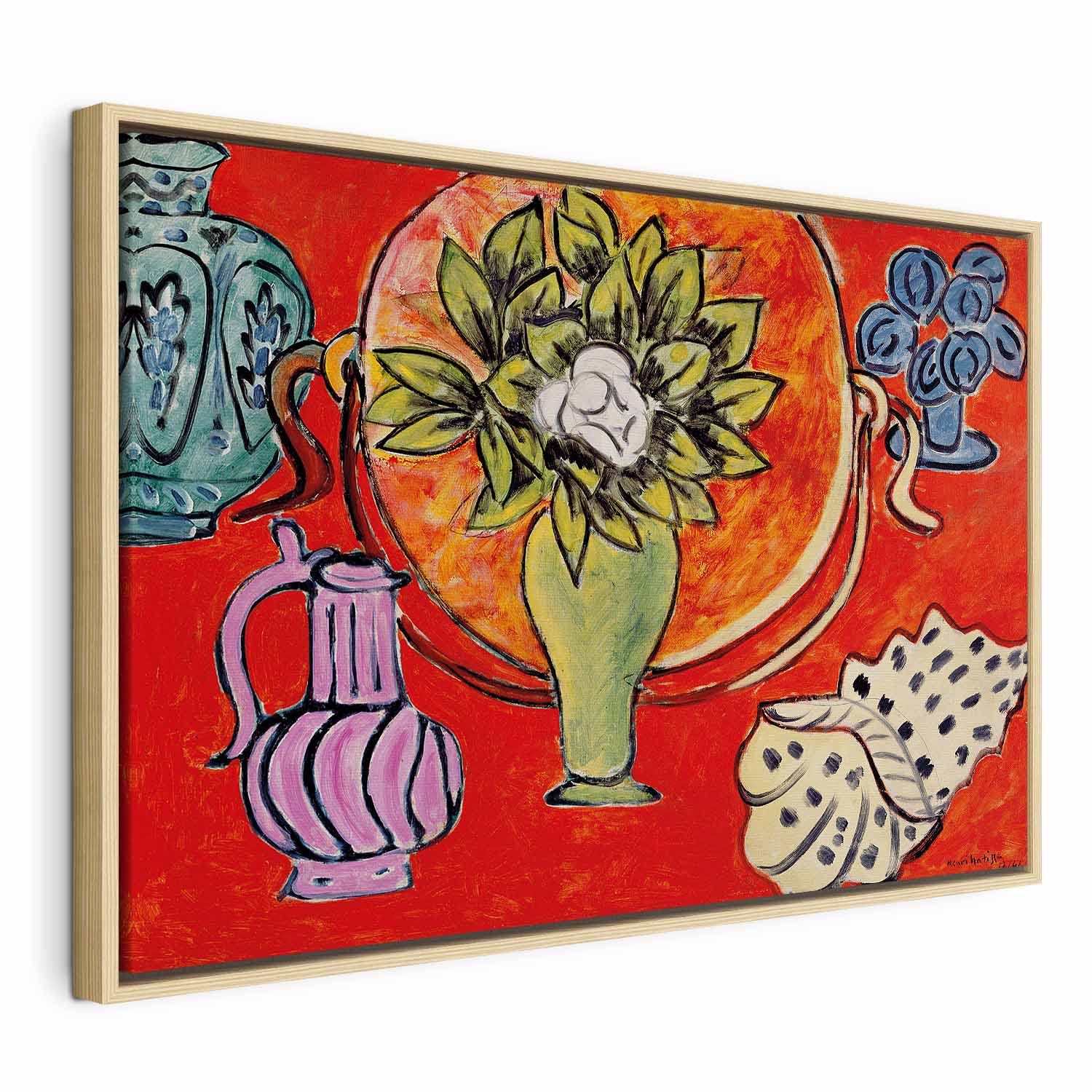 Matisse Magnolia Still Life Classic Canvas Print