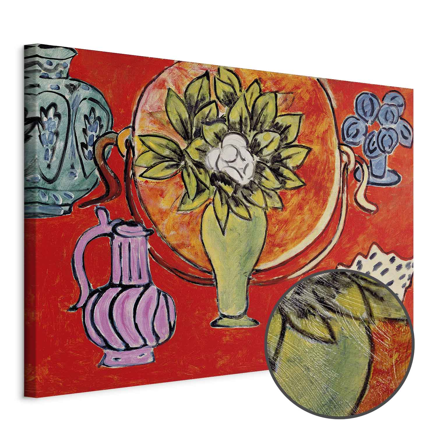 Matisse Magnolia Still Life Classic Canvas Print