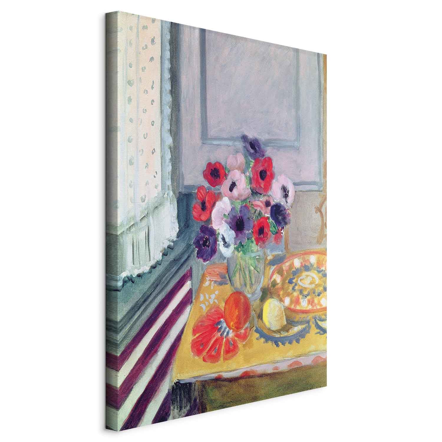 Matisse Still Life with Anemones Classic Canvas Print