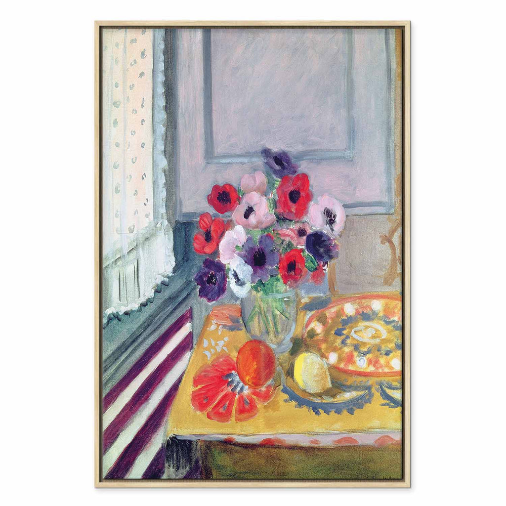 Matisse Still Life with Anemones Classic Canvas Print