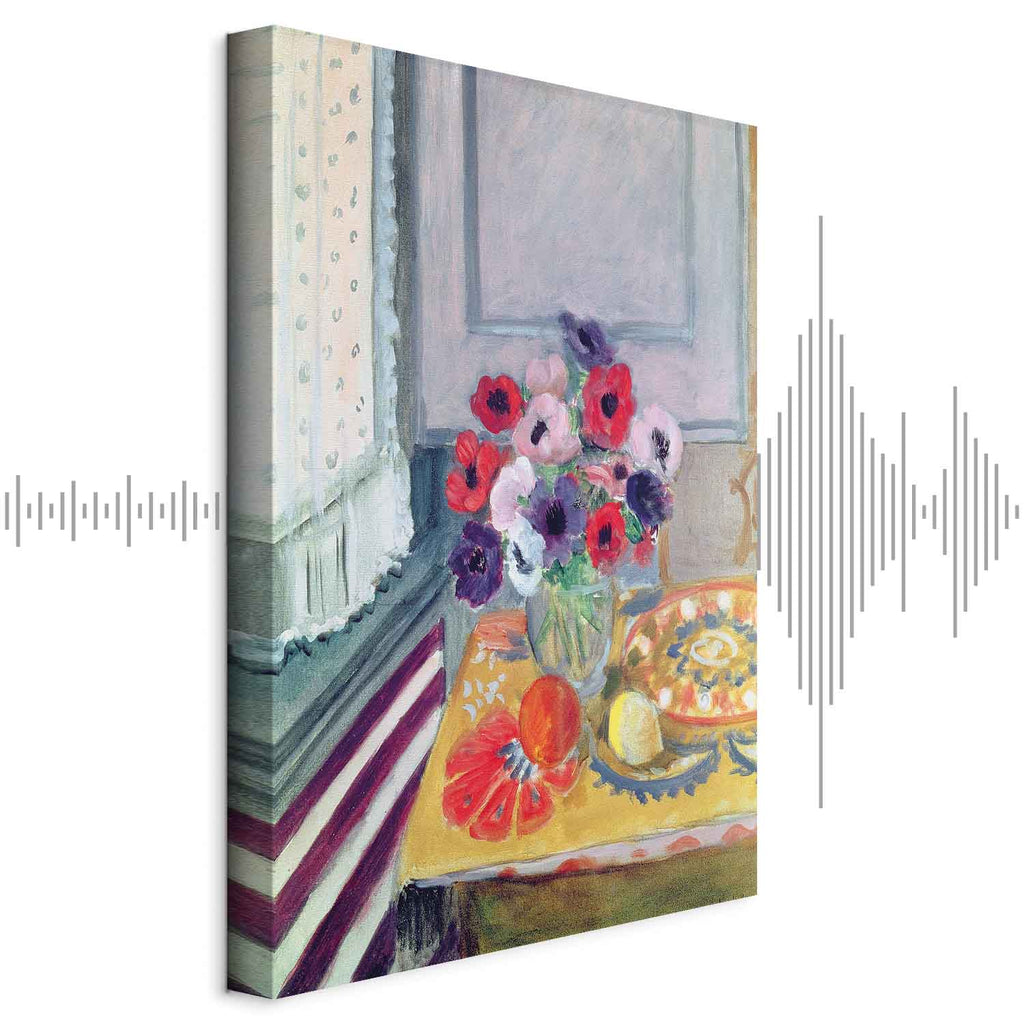 Matisse Still Life with Anemones Classic Canvas Print
