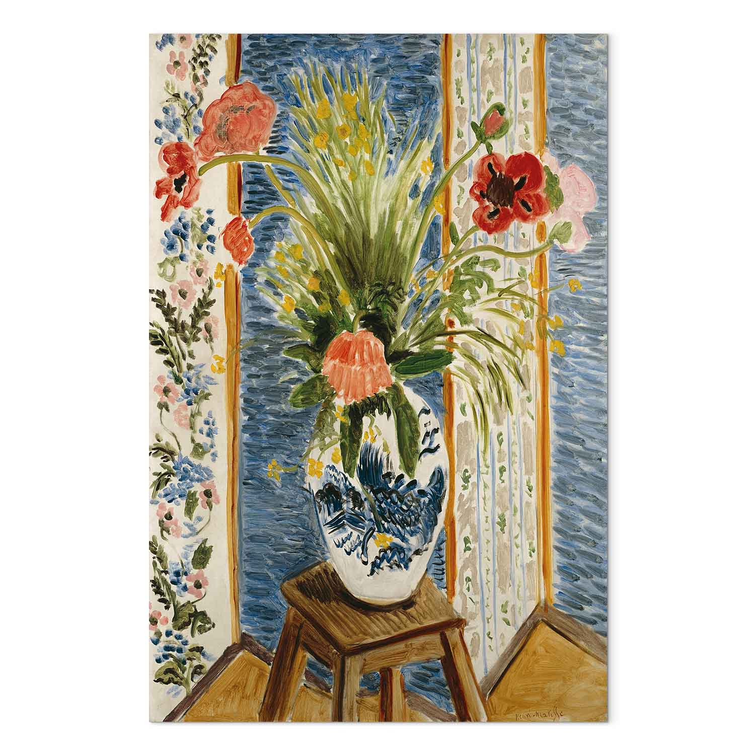 Henri Matisse Poppies Floral Canvas Print