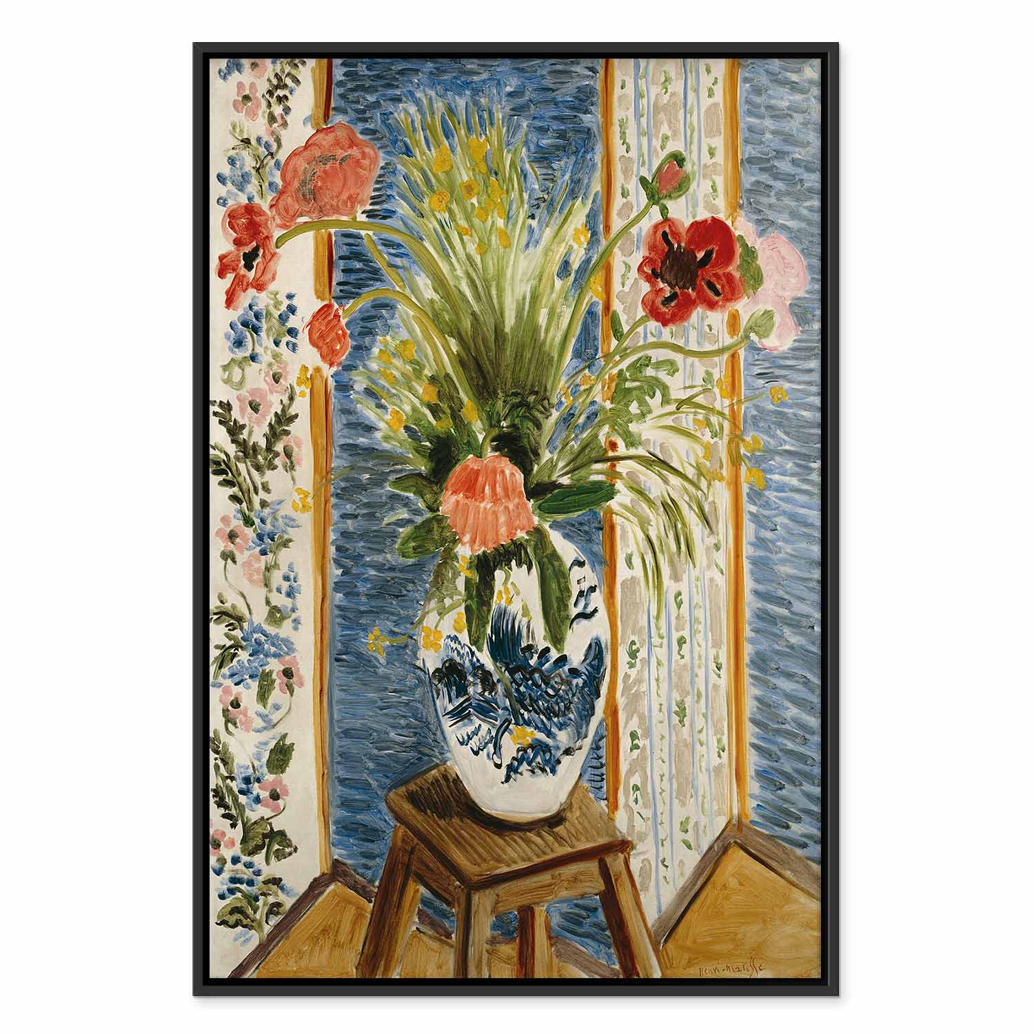 Henri Matisse Poppies Floral Canvas Print