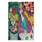 Matisse Woman in a Purple Coat Classic Canvas Print