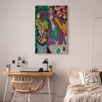 Matisse Woman in a Purple Coat Classic Canvas Print