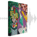 Matisse Woman in a Purple Coat Classic Canvas Print
