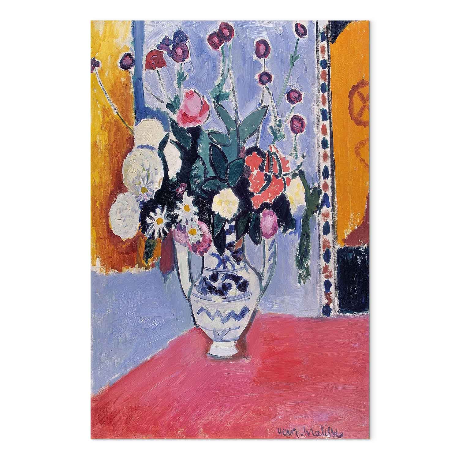 Matisse Floral Bouquet Classic Canvas Print