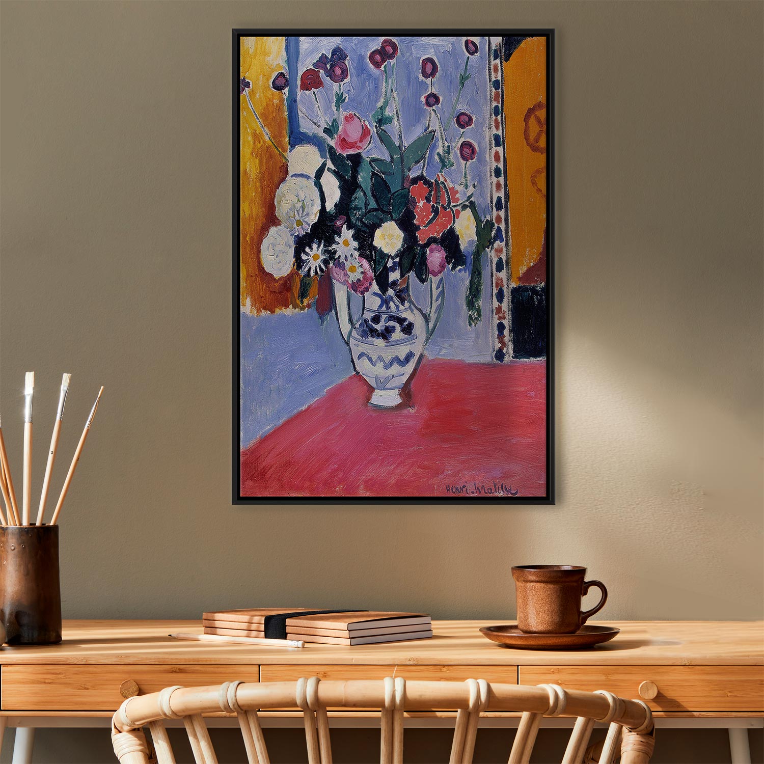 Matisse Floral Bouquet Classic Canvas Print