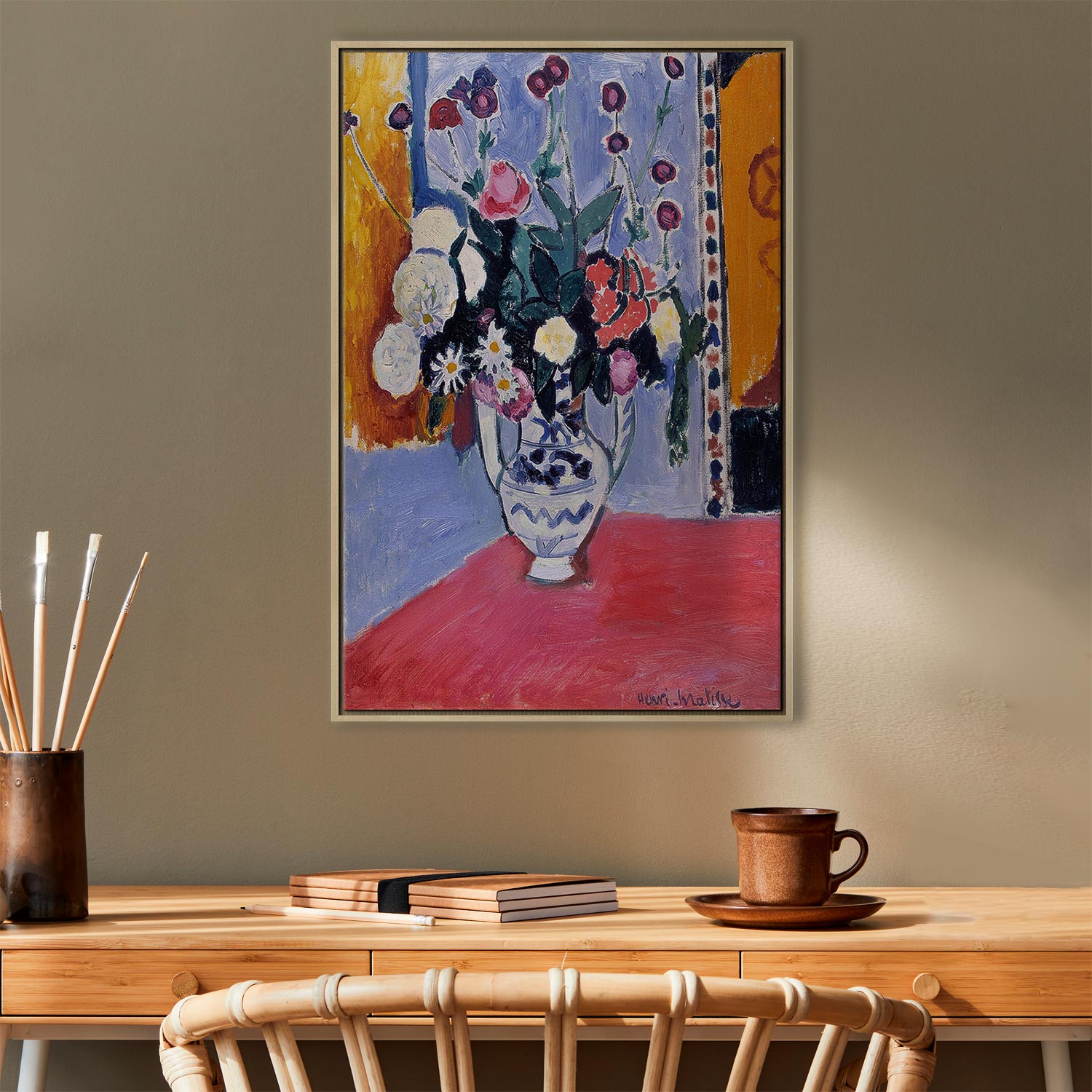 Matisse Floral Bouquet Classic Canvas Print