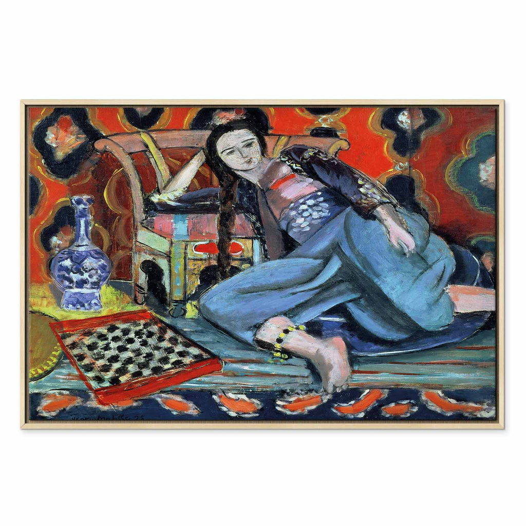 Matisse Odalisque Turkish Chair Classic Canvas Print