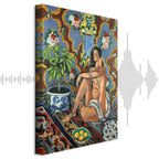 Matisse Decorative Figure Ornamental Ground Canvas Print