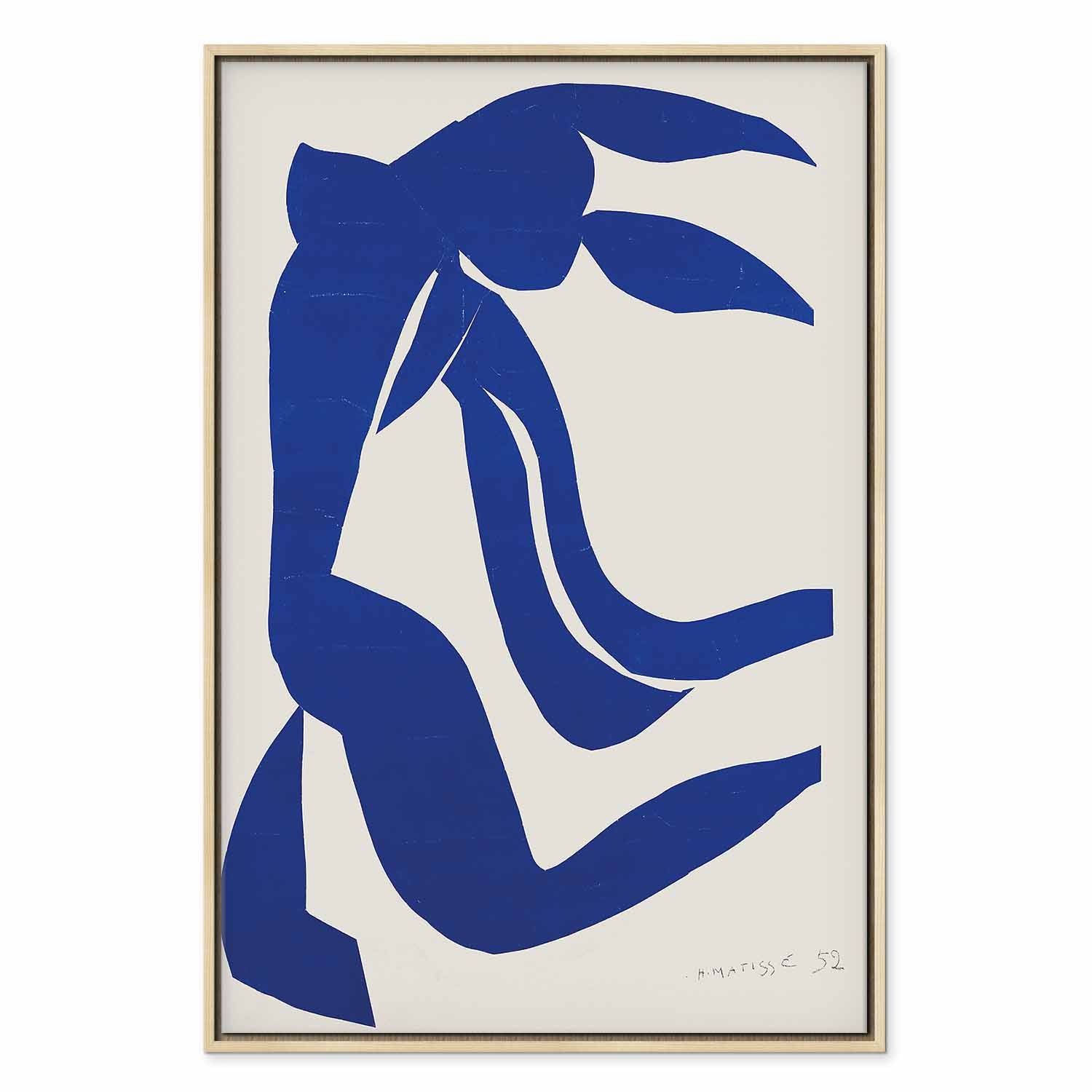 Henri Matisse Flowing Hair Figure Canvas Print