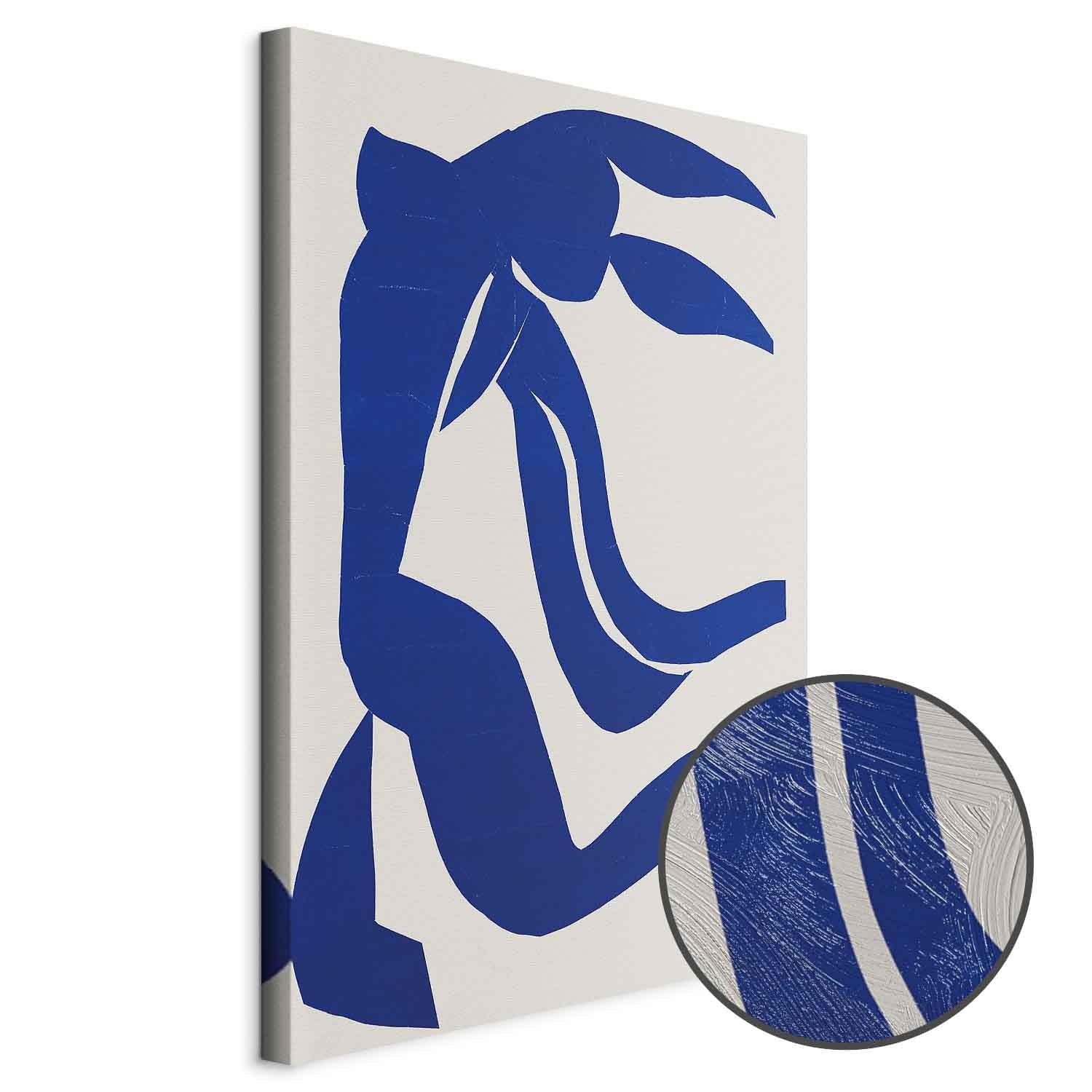 Henri Matisse Flowing Hair Figure Canvas Print