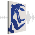 Henri Matisse Flowing Hair Figure Canvas Print