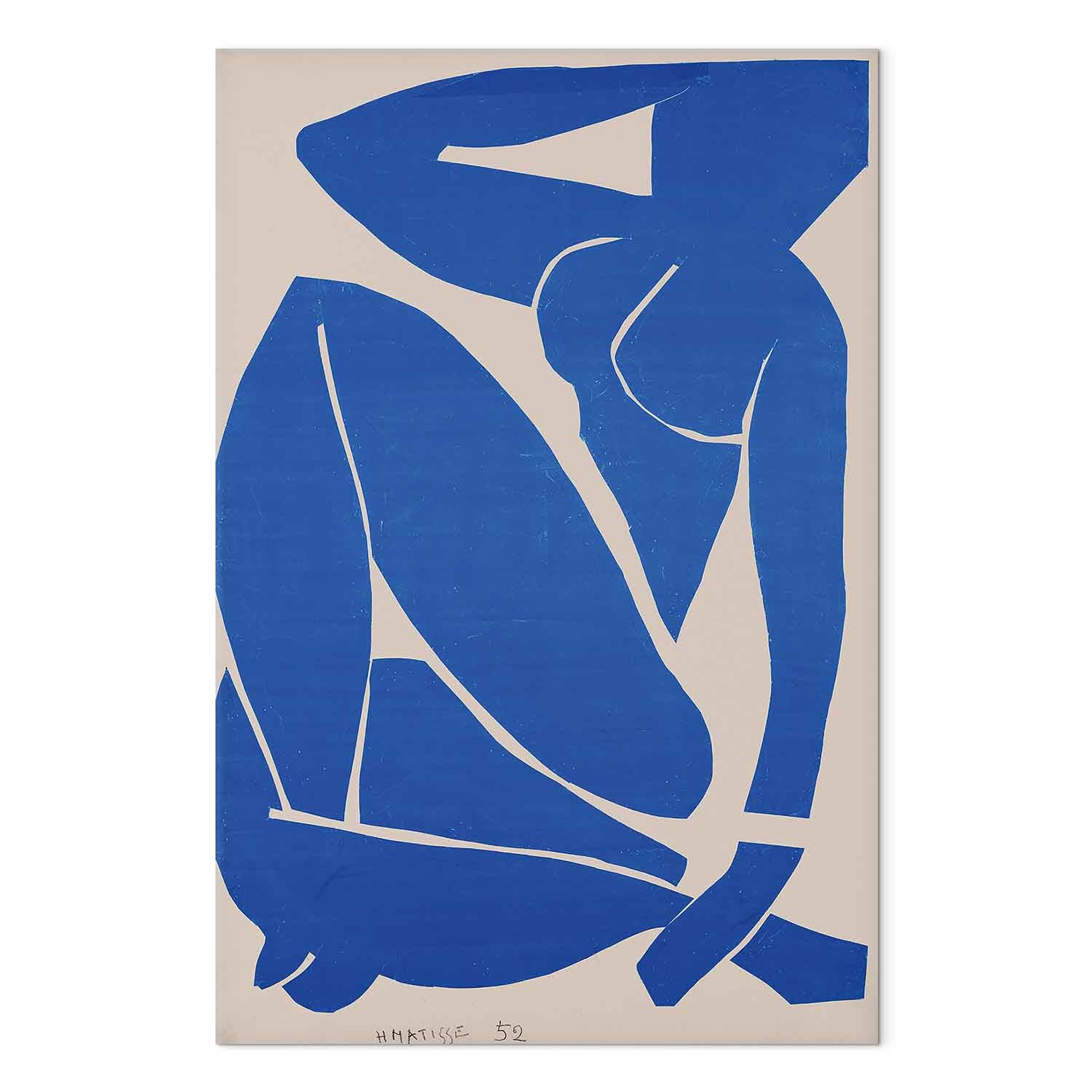 Blue Nude III Matisse Reproduction Canvas Print